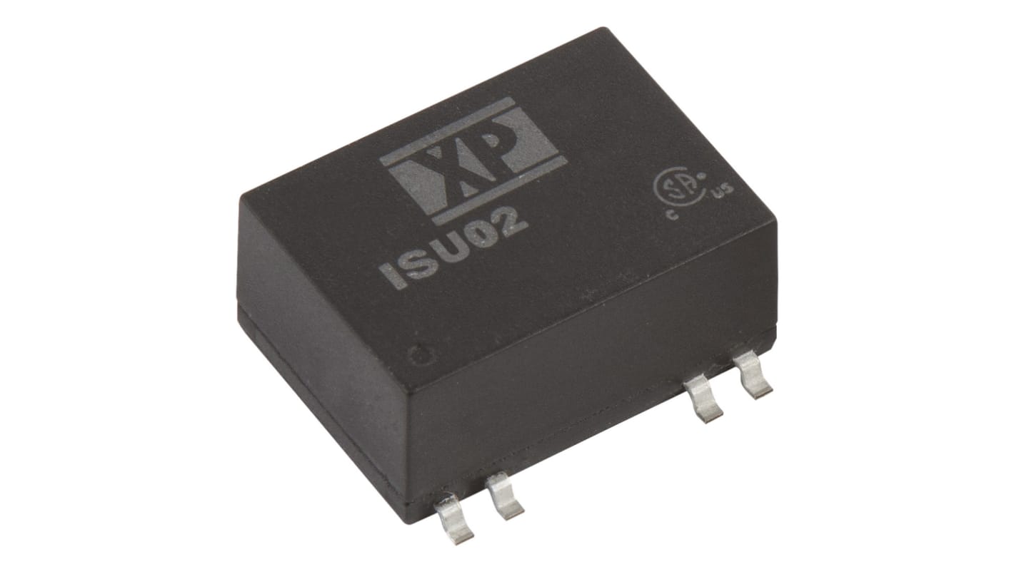 XP Power ISU02 DC-DC Converter, 24V dc/ 83mA Output, 4.5 → 12 V dc Input, 2W, Surface Mount, +95°C Max Temp