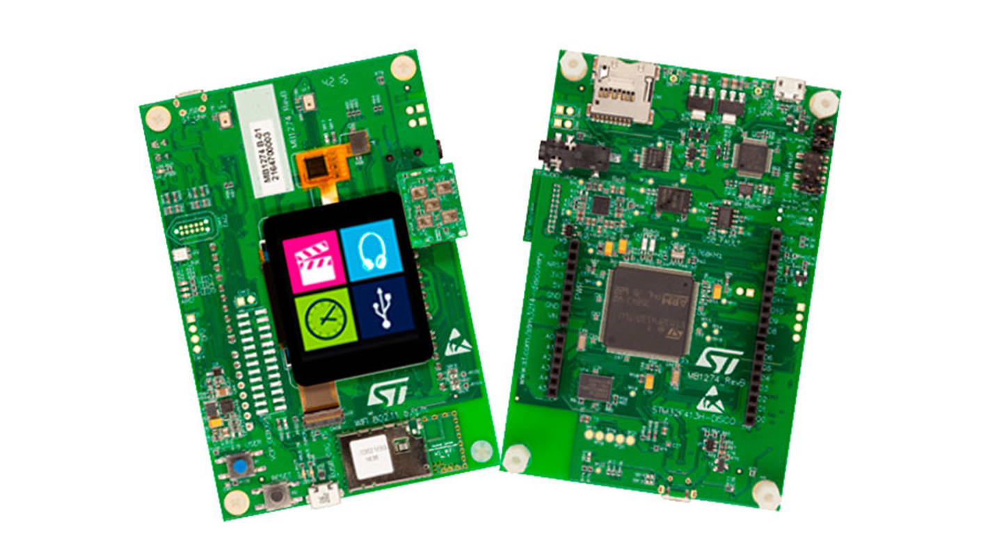 Kit de desarrollo Discovery de STMicroelectronics, con núcleo ARM Cortex M4