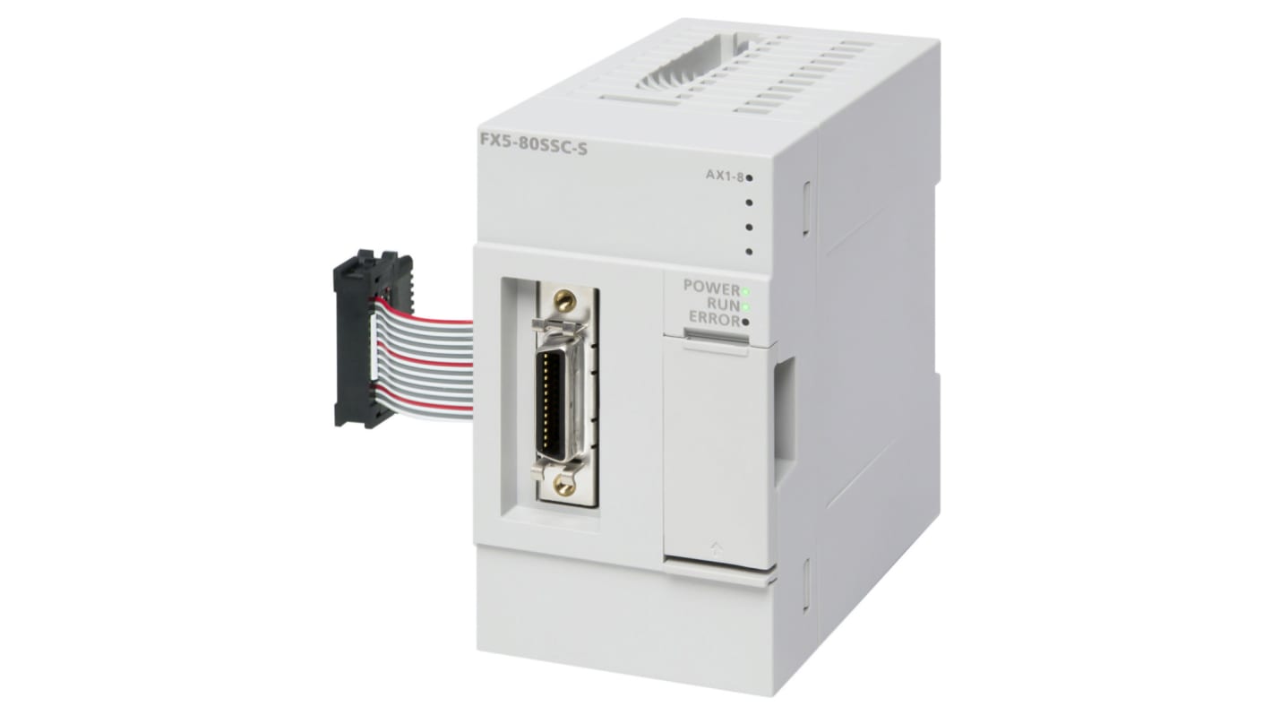 Mitsubishi FX5 Kommunikationsmodul für iQ-FX5-SPS, iQ-FX5U-SPS, 4 x DC IN / 4 x MELSEC Nockenachse OUT, 50 x 90 x 83 mm