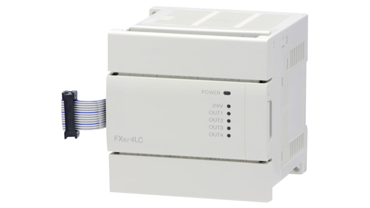 三菱電機 アナログモジュール FX3U-4LC アナログモジュール iQ FX3 PLC, iQ FX3U PLC用