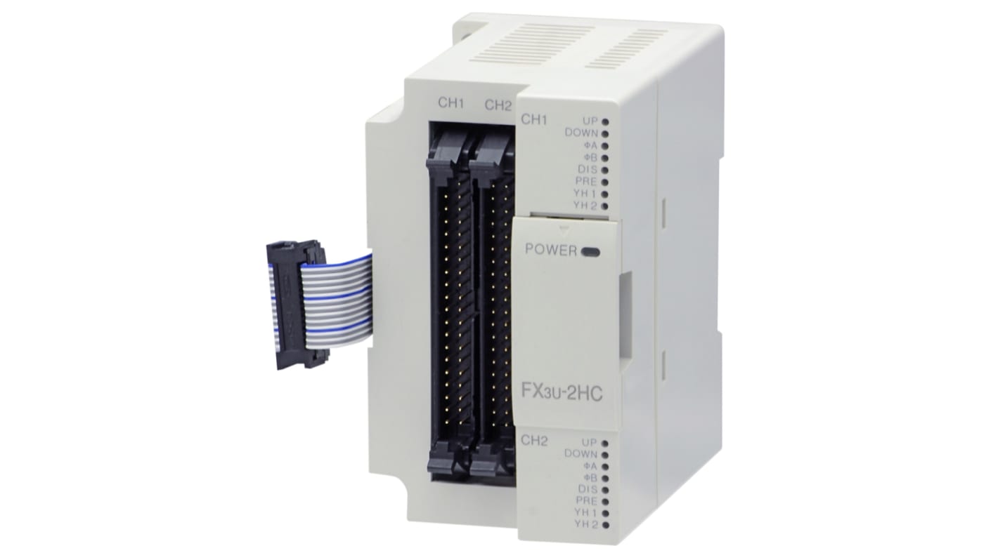 Mitsubishi FX3U Series Counter for Use with iQ FX3 PLC, iQ FX3U PLC, DC, DC (Sink/Source)