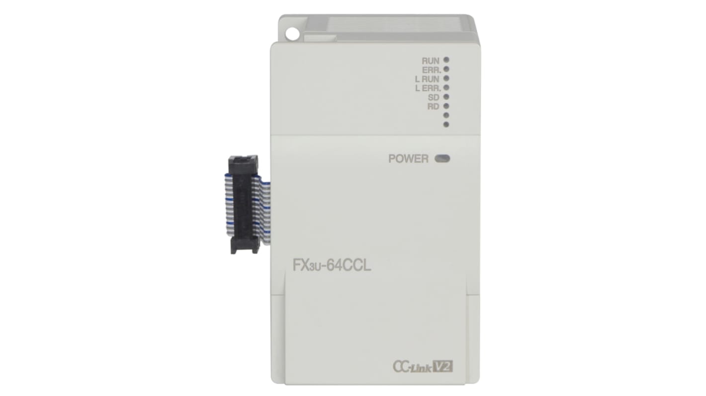 Modulo di comunicazione Mitsubishi Electric, serie FX3U, per PLC iQ FX3 PLC, PLC iQ FX3U, FX3U-64CCL