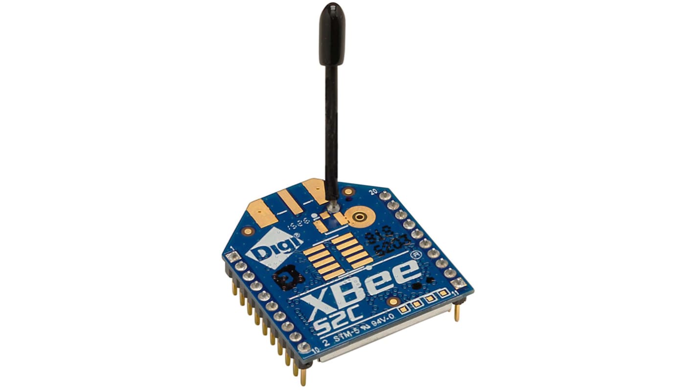 Strumento di sviluppo comunicazione e wireless Digi International XBee-S2C, 2.4GHz, Ricetrasmettitore RF