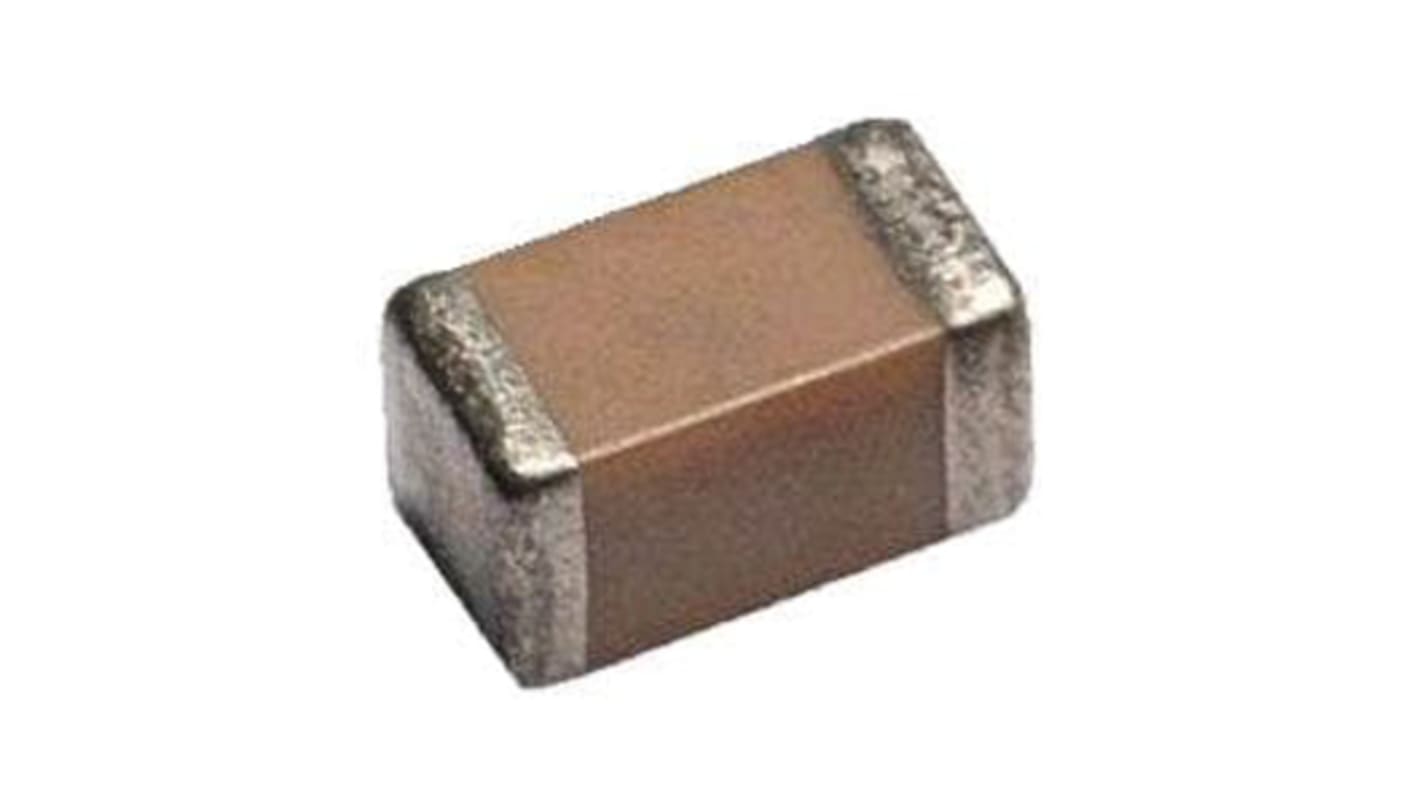 KYOCERA AVX 22nF Multilayer Ceramic Capacitor MLCC, 16V dc V, ±5% , SMD