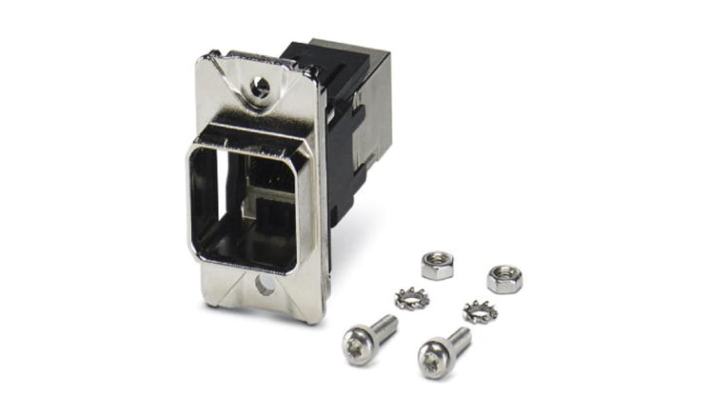 RJ45 panel mounting frame, IP67