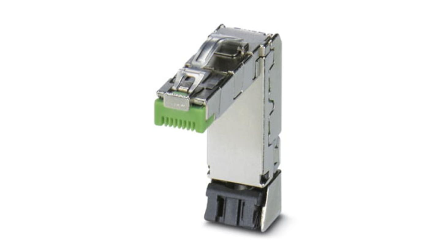 Conector RJ45 Cat5 Macho Phoenix Contact serie CUC, de 8 vías, apantallado