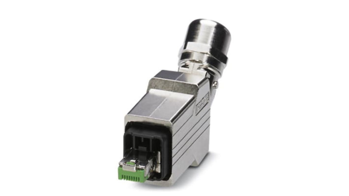 Phoenix Contact CUC Cat.5 RJ45-Steckverbinder Stecker 8-polig Geschirmt, Kabelmontage abgewinkelt