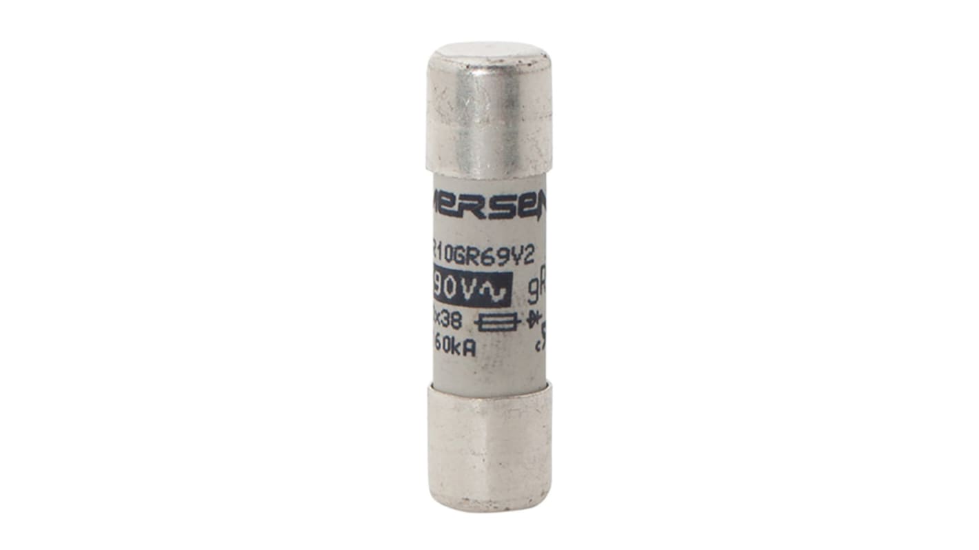 Mersen 25A FF Cartridge Fuse, 10 x 38mm