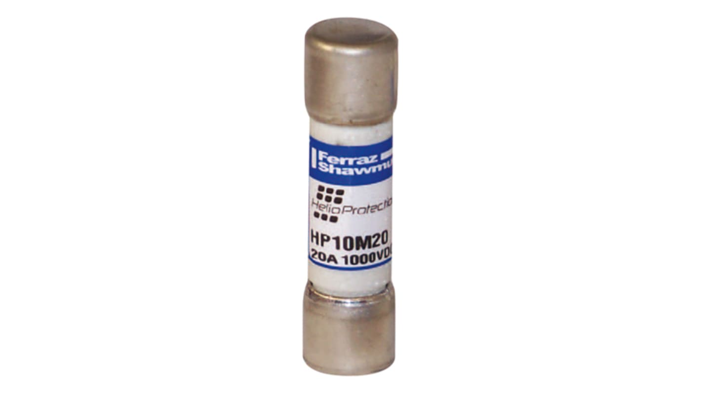 Mersen 3A Glass Melamine Cartridge Fuse, 10 x 38mm