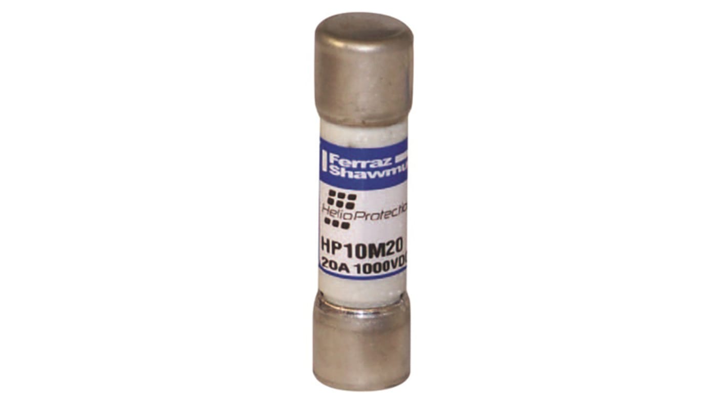 Mersen 8A Glass Melamine Cartridge Fuse, 10 x 38mm