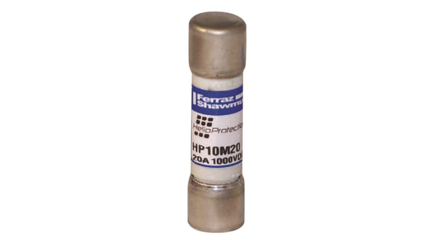 Mersen 12A Glass Melamine Cartridge Fuse, 10 x 38mm