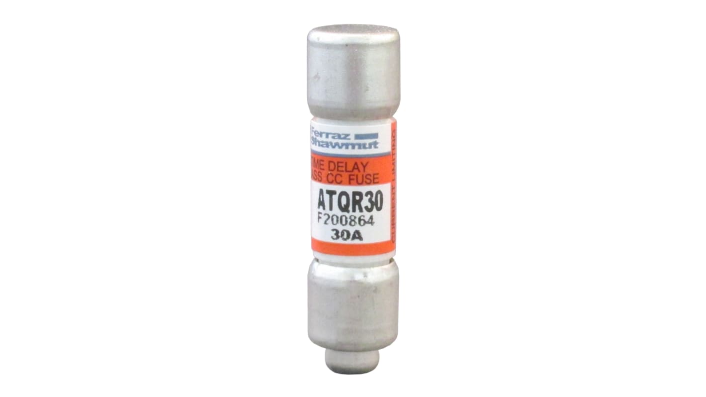 Mersen ATQR Feinsicherung T / 5A 10 x 38mm 300 V ac, 600V ac Fiberglas CC