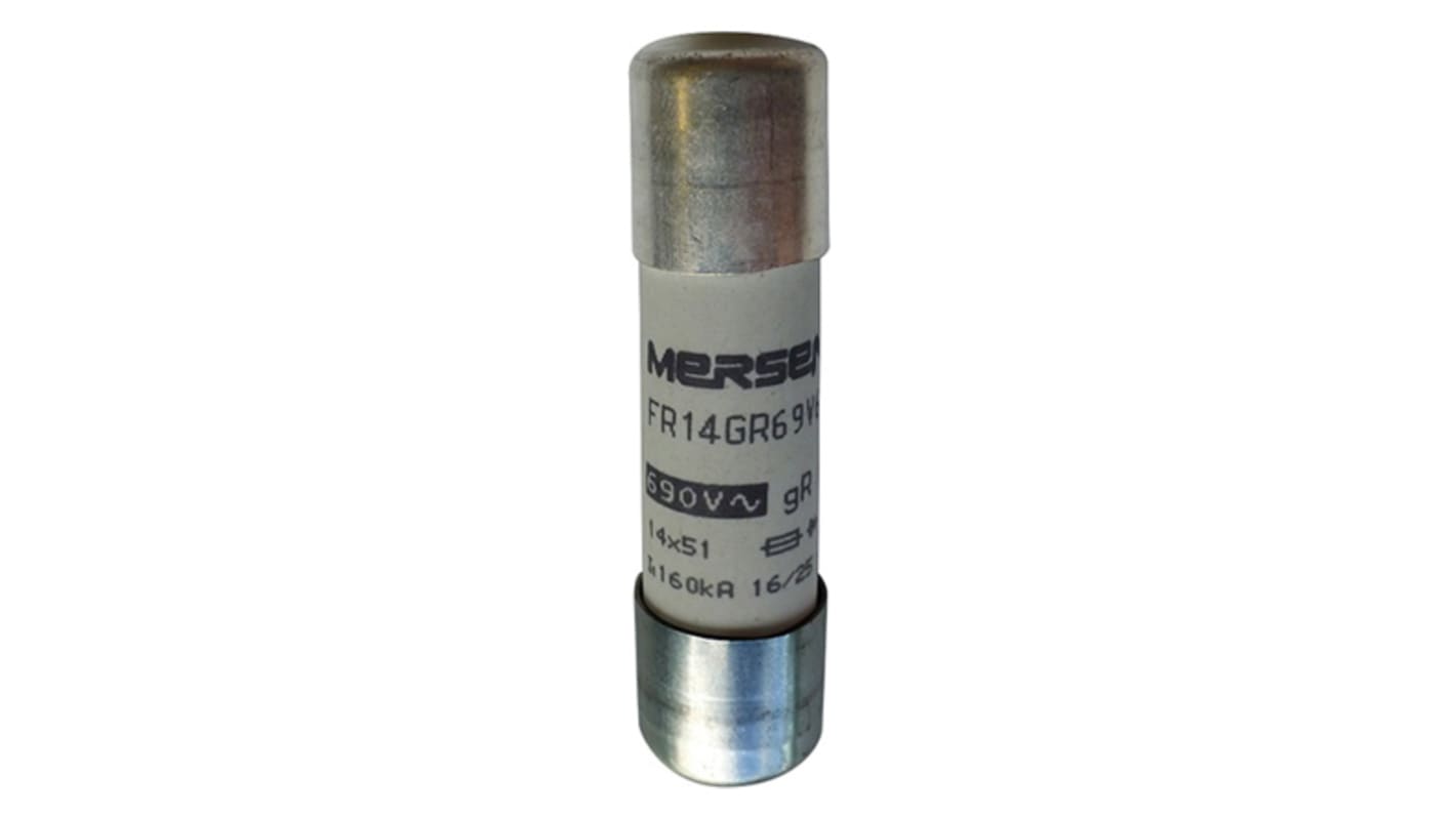 F1017203 / FR14GR69V20 Mersen 20A FF Cartridge Fuse, 14 x 51mm RS