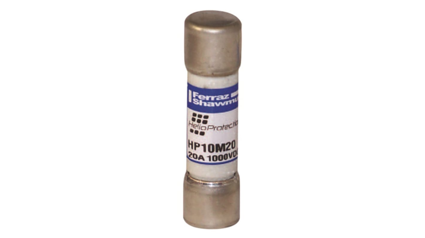 Mersen 3A Glass Melamine Cartridge Fuse, 10 x 38mm