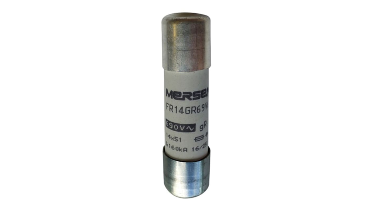 Mersen 10A FF Cartridge Fuse, 14 x 51mm