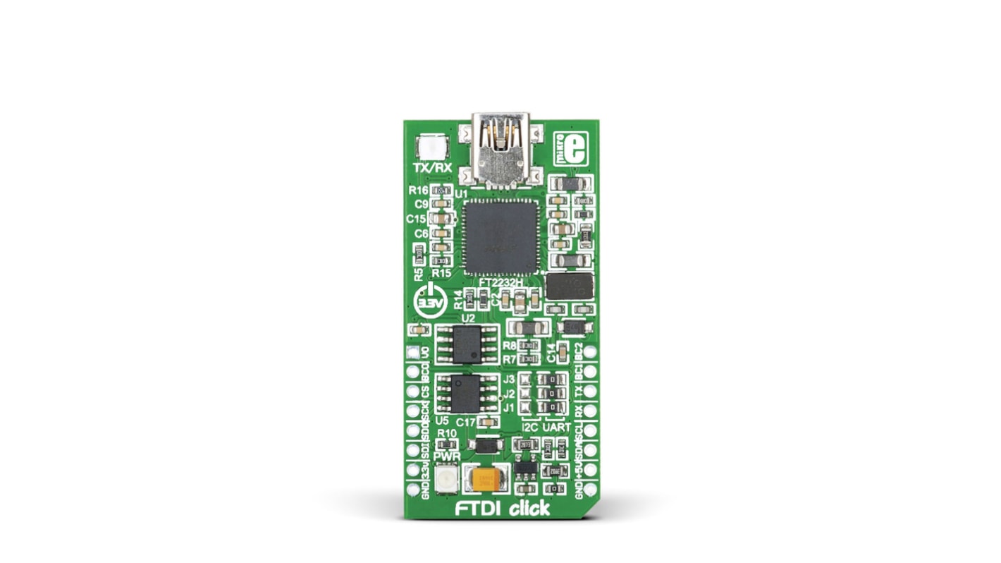 Module de développement de communication et sans fil MikroElektronika FTDI click