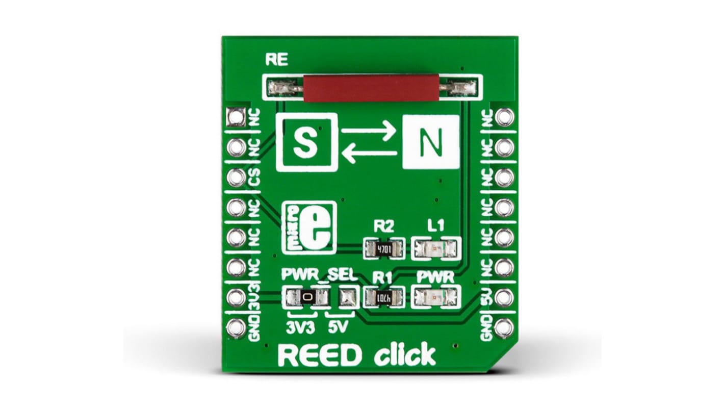 MikroElektronika リードスイッチ REED clickmikroBus Clickボード MIKROE-1998