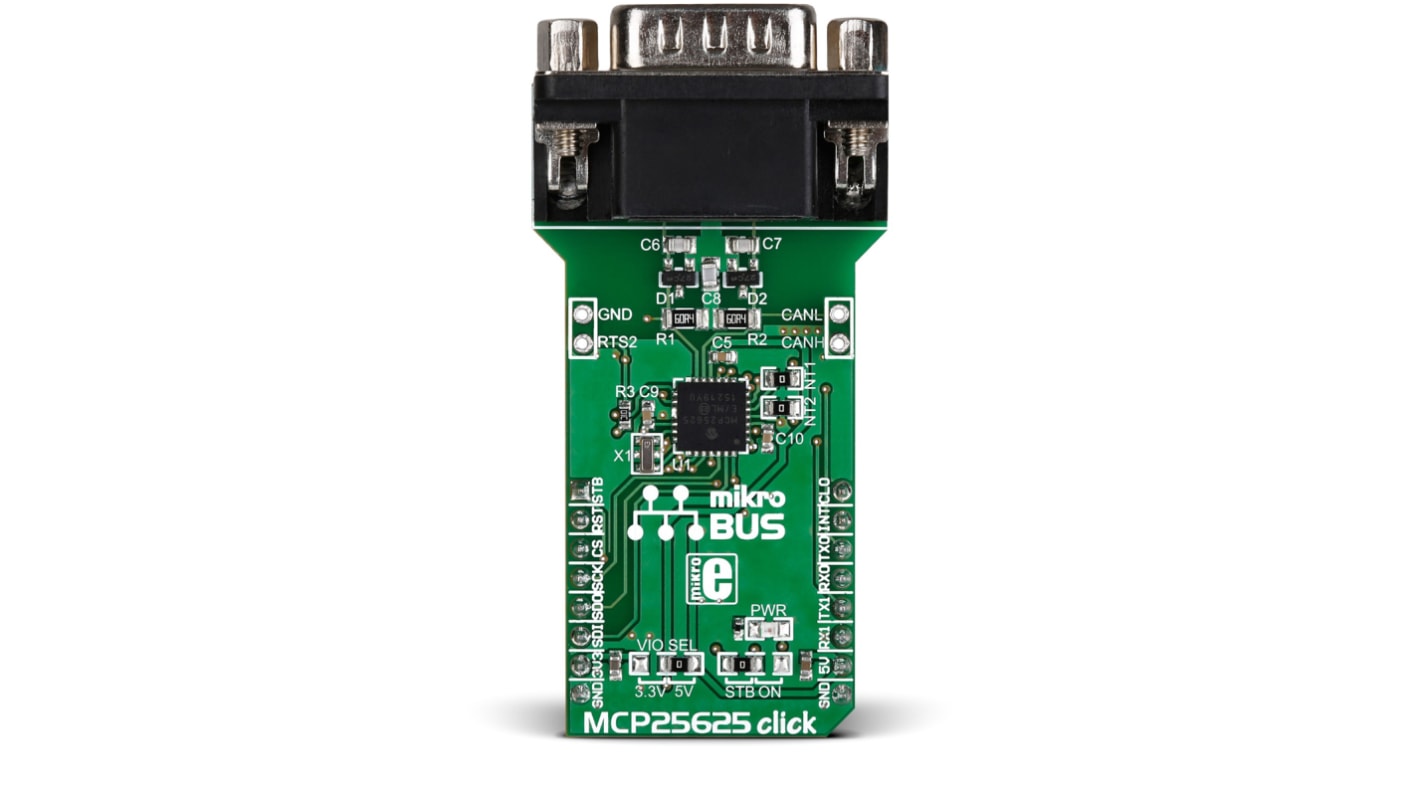 MikroElektronika Entwicklungstool Kommunikation und Drahtlos für MikroBUS