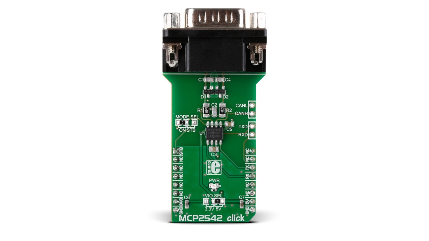 Module de développement de communication et sans fil MikroElektronika MCP2542 click