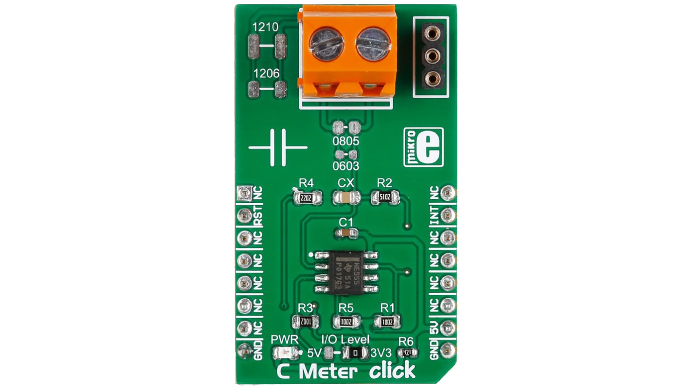 Medida de corriente MikroElektronika C Meter Click - MIKROE-2376