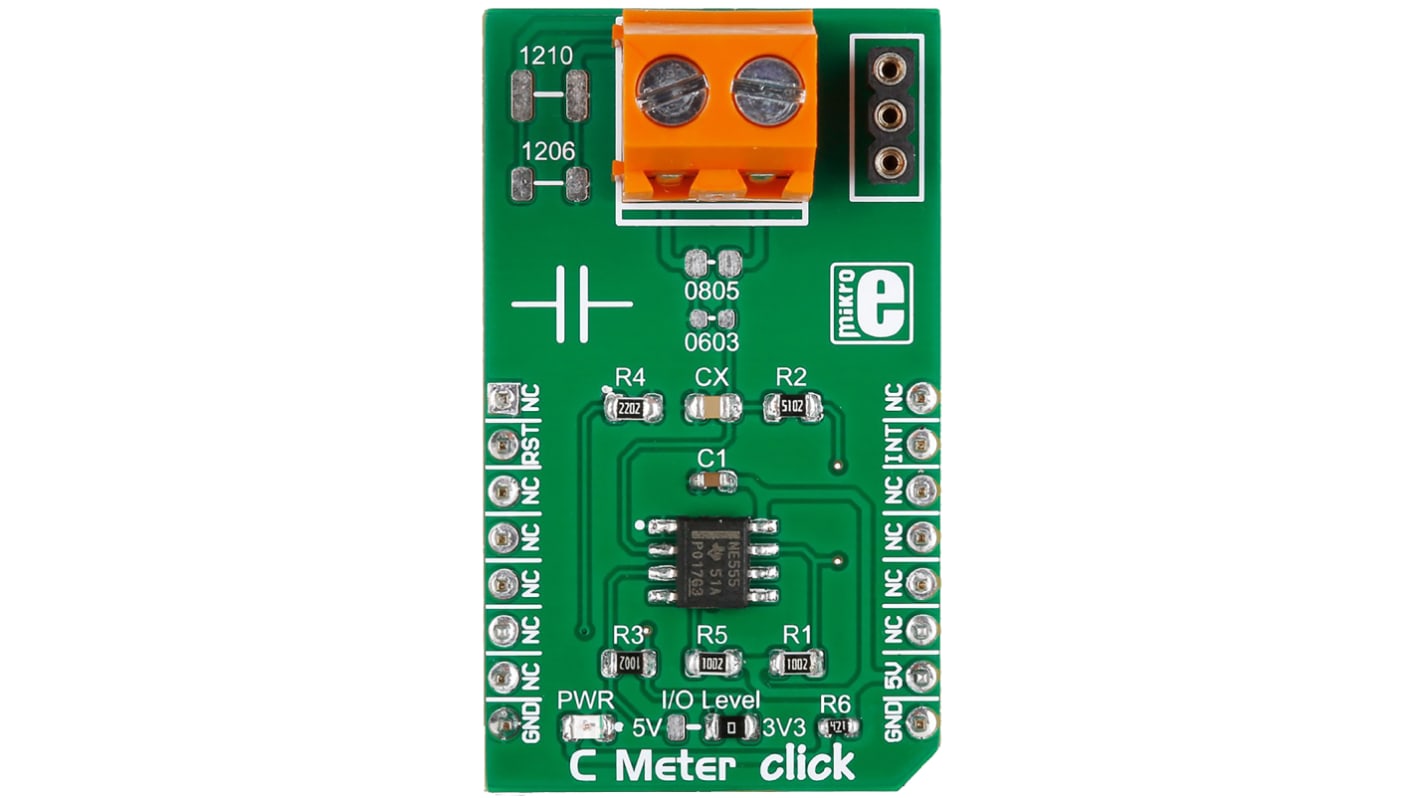 MikroElektronika C Meter Click Current Measurement for NE-555 for Multimeter Probes