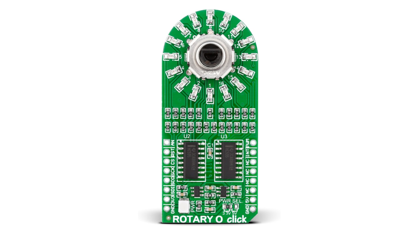 MikroElektronika Rotary O Control Knob mikroBus Click Board