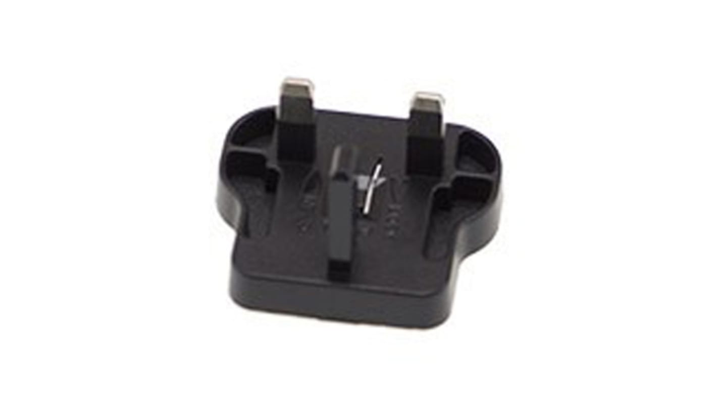 Enchufes intercambiables MEAN WELL AC plug-UK2 para usar con GEM12I, GEM18I, GEM30I, GEM40I, GEM06I