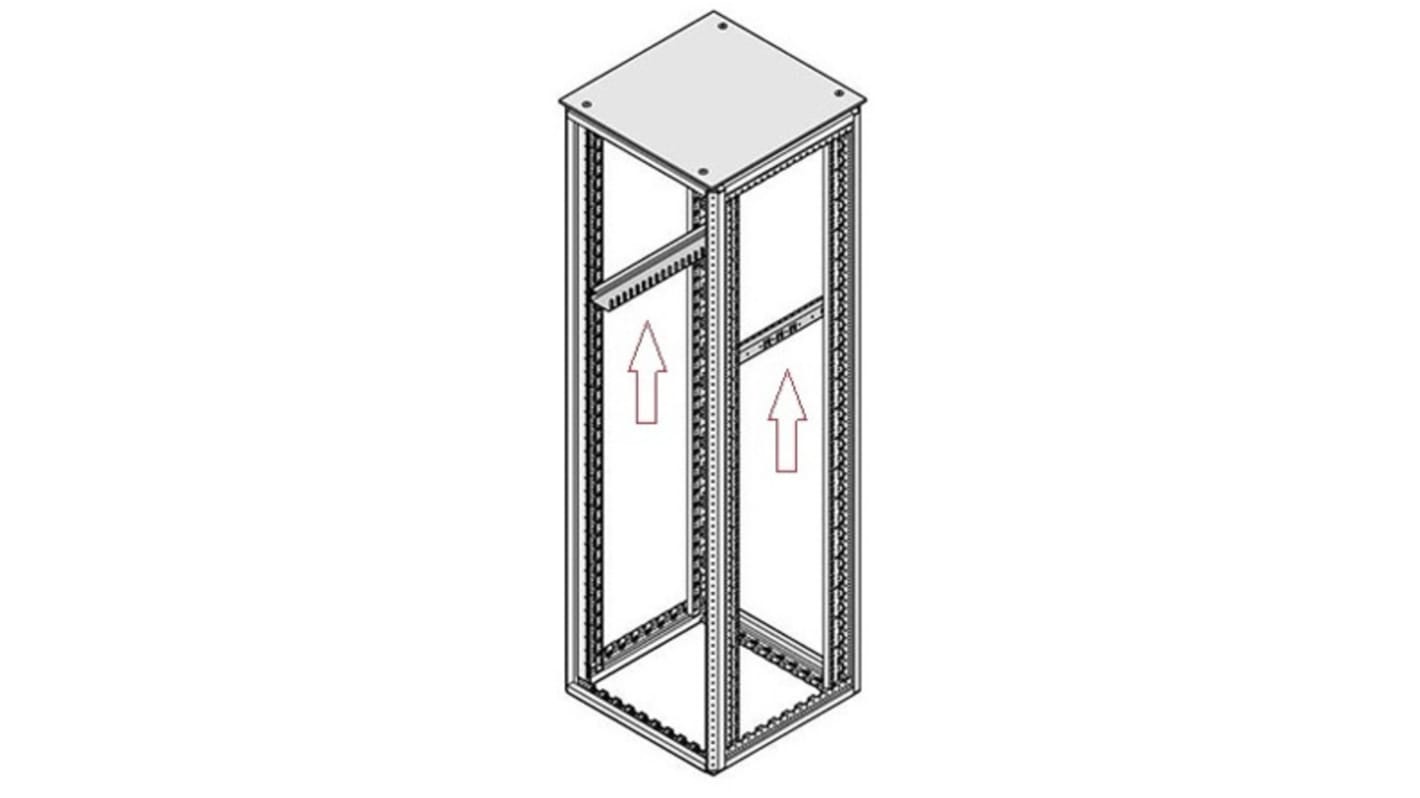 Rail pour rack nVent SCHROFF en Acier, longueur 656mm, largeur 70mm, charge 25kg