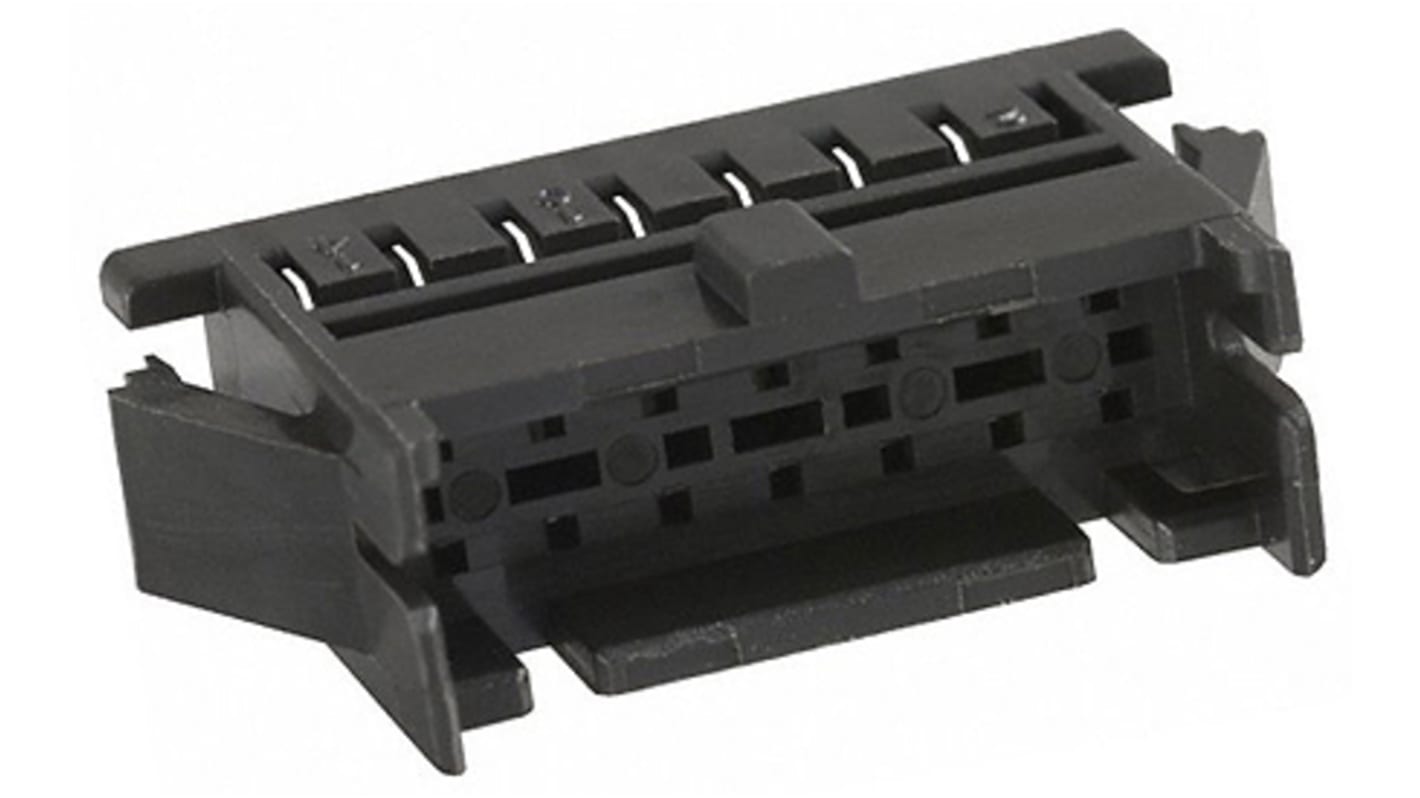 Hirose, DF11 Male Connector Housing, 2mm Pitch, 8 Way, 2 Row