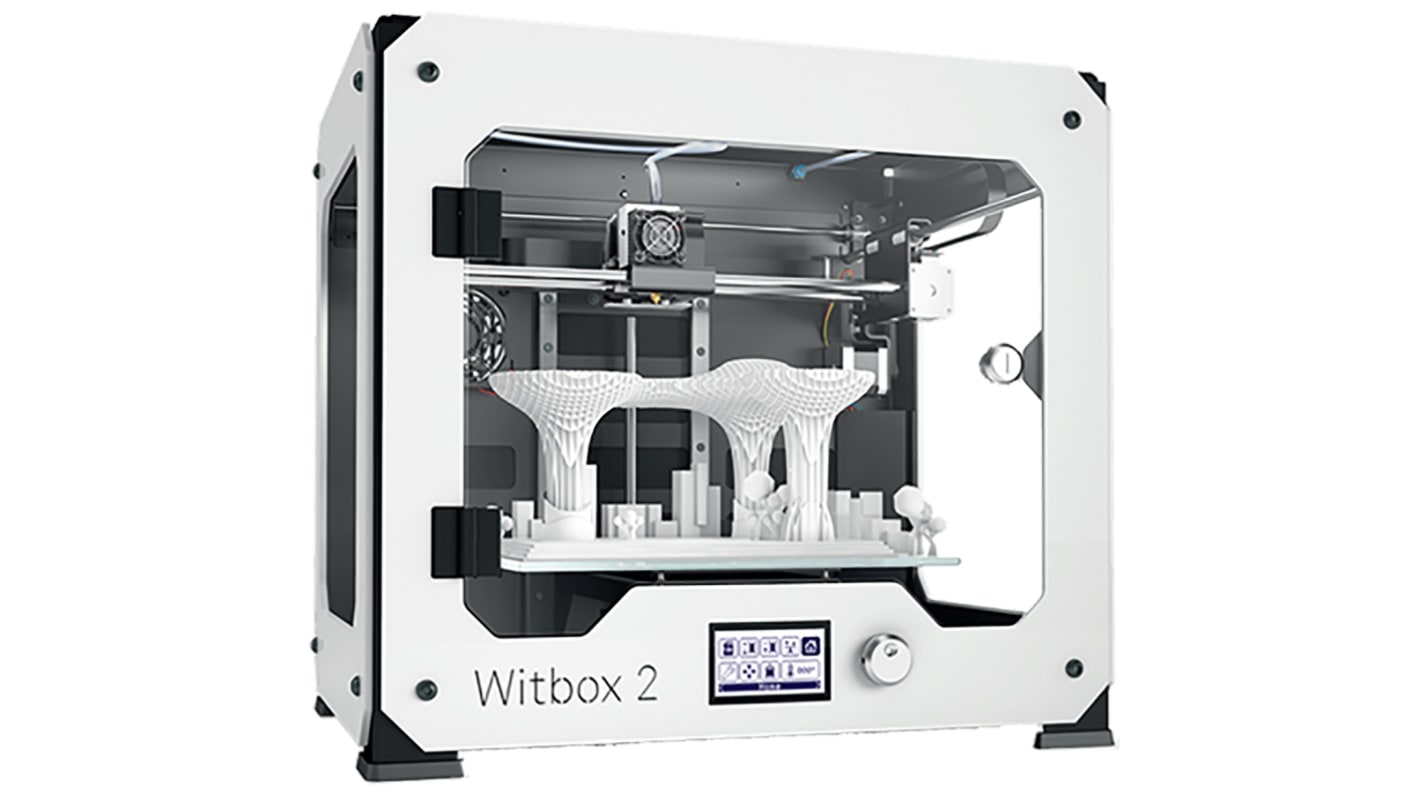 Impresora 3D BQ Witbox 2, con 1 extrusor, volumen de impresión 297 x 210 x 200mm