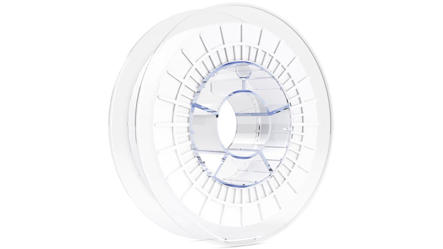 BQ Fehér 1.75mm Ø 3D-s nyomtatószál, 500g Filaflex