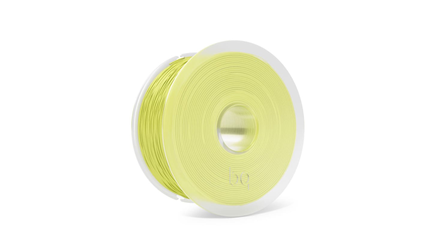 Filament pour imprimante 3D BQ, PLA, Ø 1.75mm, Jaune, 1kg, FDM