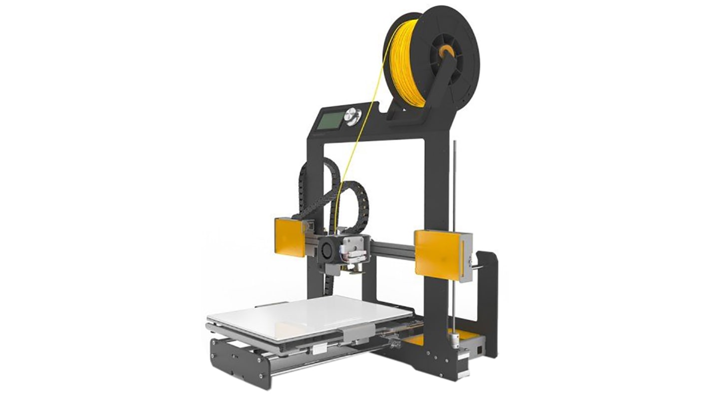 BQ Hephestos 2 FDM 3D-Drucker 1-Kopf Multifilament- Druck, für 1.75mm Filament, bis 210 x 297 x 220mm, MicroSD-Karte,