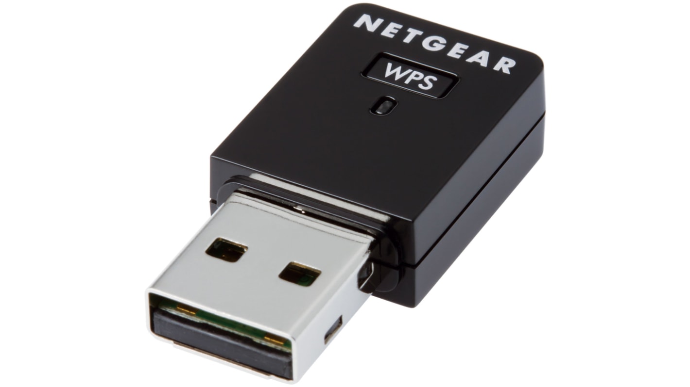 Netgear Wireless USB Adapter USB 3.0 WiFi 2.4GHz N300 802.11b, 802.11g, 802.11n, 300Mbit/s
