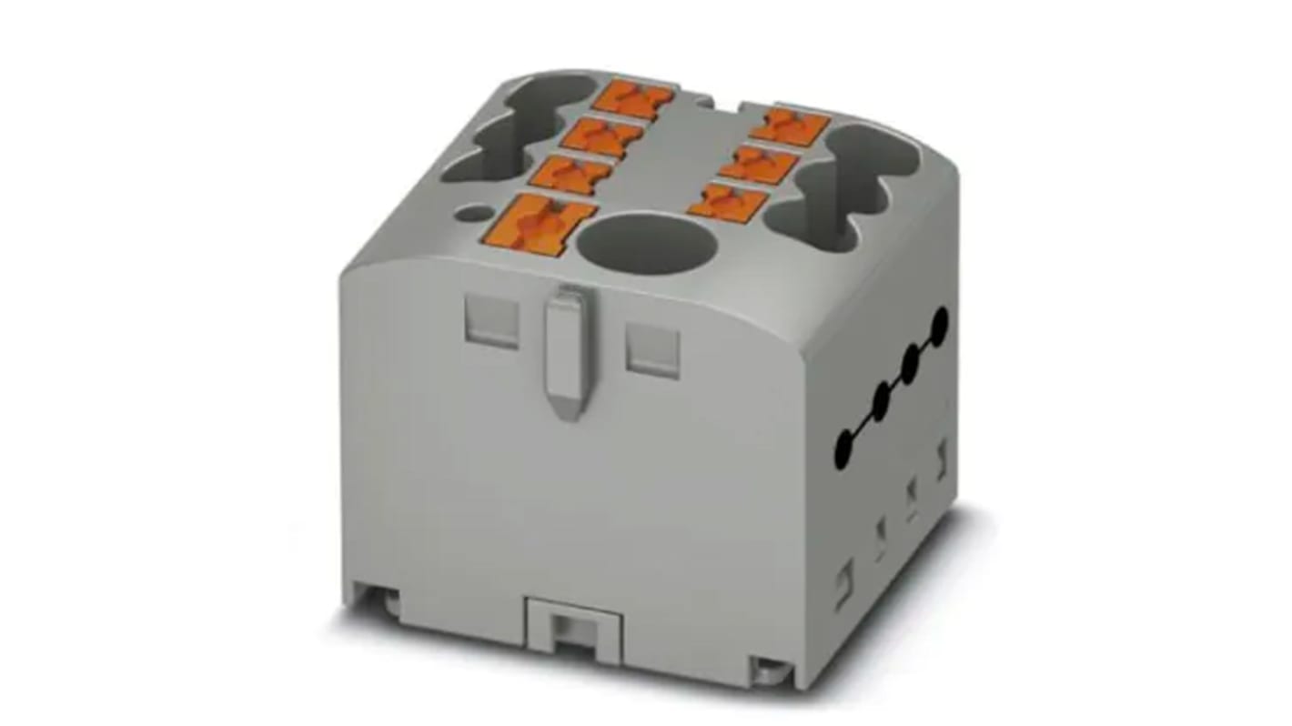 3273330 Phoenix Contact Distribution Block, 7 Way, 0.14 → 4mm², 24 A
