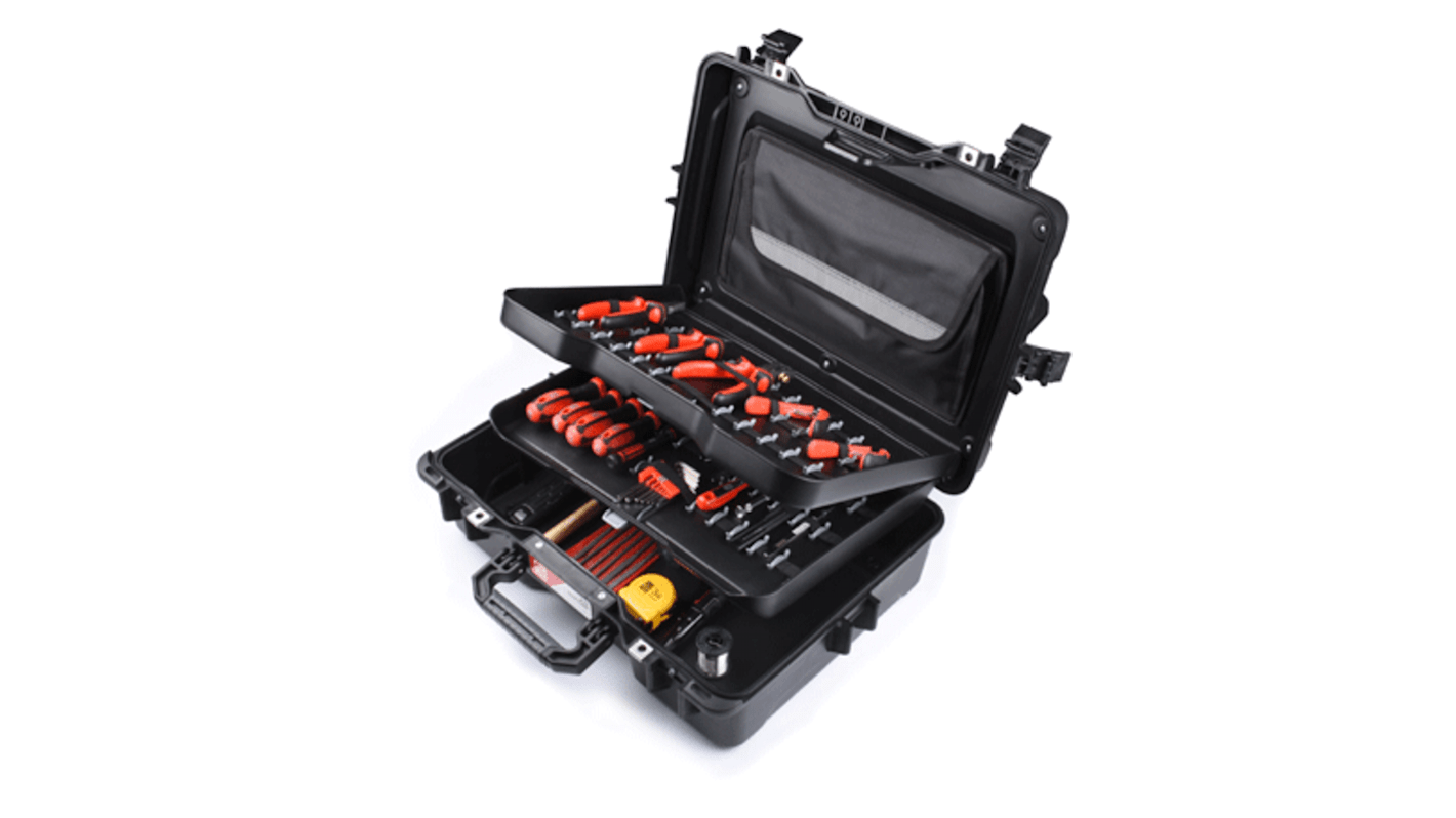 RS PRO 25 Piece Engineers Tool Kit with Case