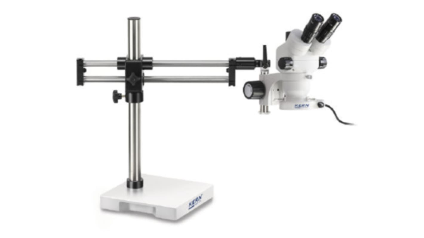 Kern OZL-96 Stereomikroskop, Vergrößerung 0.7 → 4.5X Beleuchtet, LED