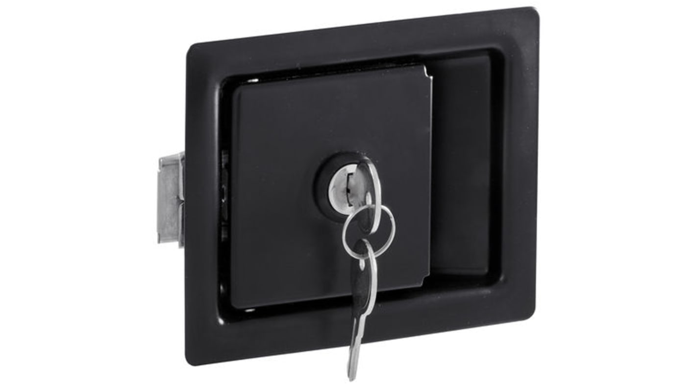 RS PRO Steel Lockable,Spring Loaded Paddle Latch, 127 x 101.5 x 52.5mm RS
