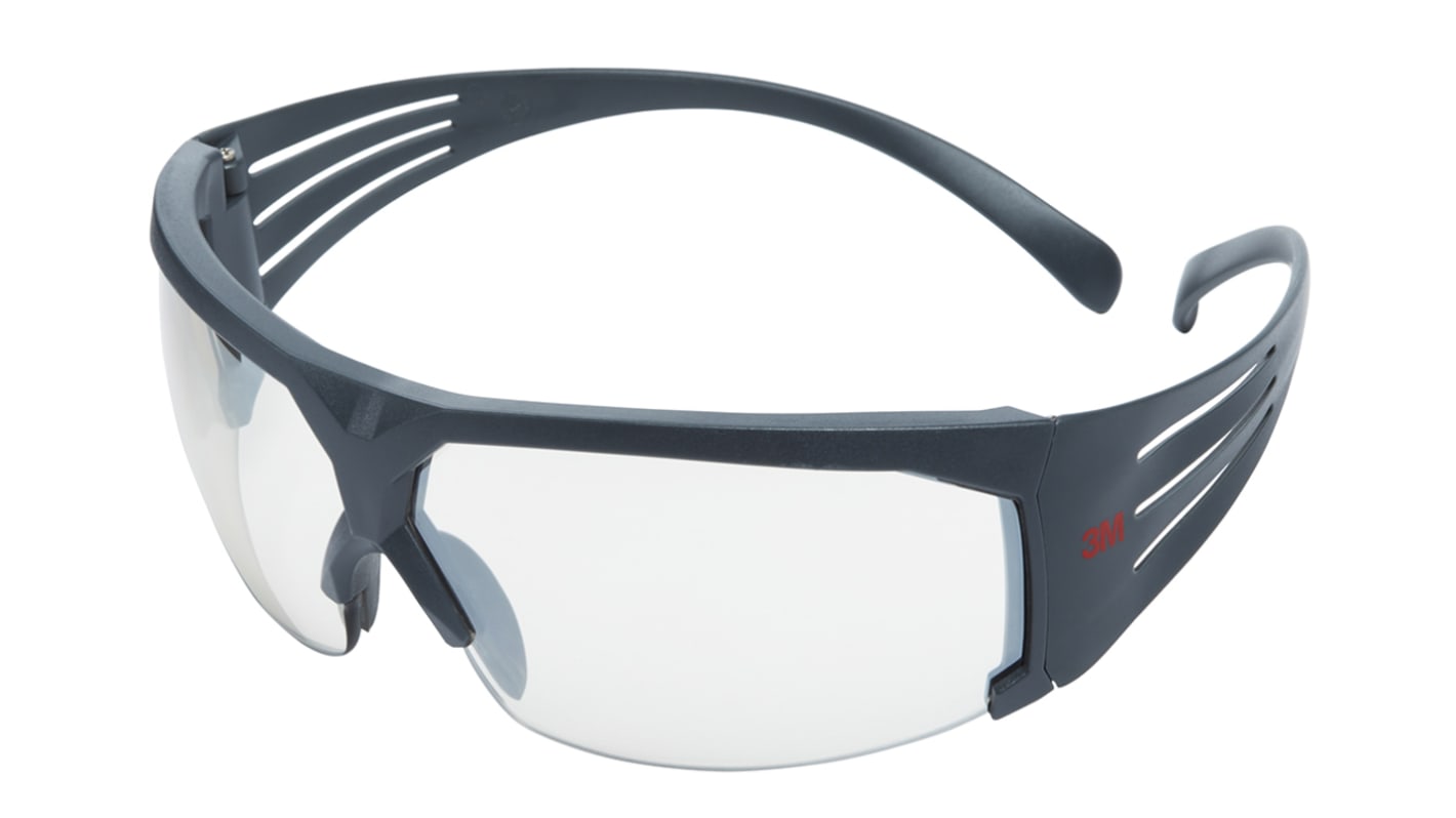 3M SecureFit 600 Safety Glasses, Clear PC Lens