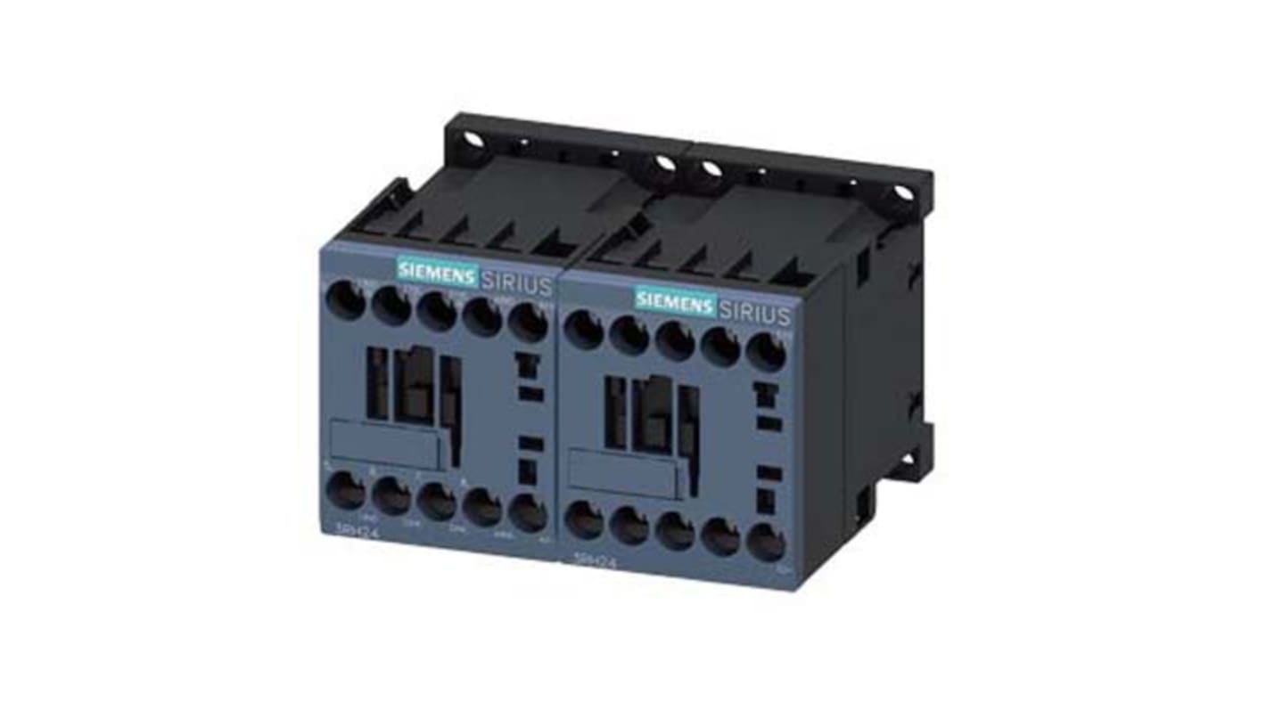 Siemens 3RH2 Series Contactor, 10 A, 3NO + 1NC, 600 V dc, 690 V ac