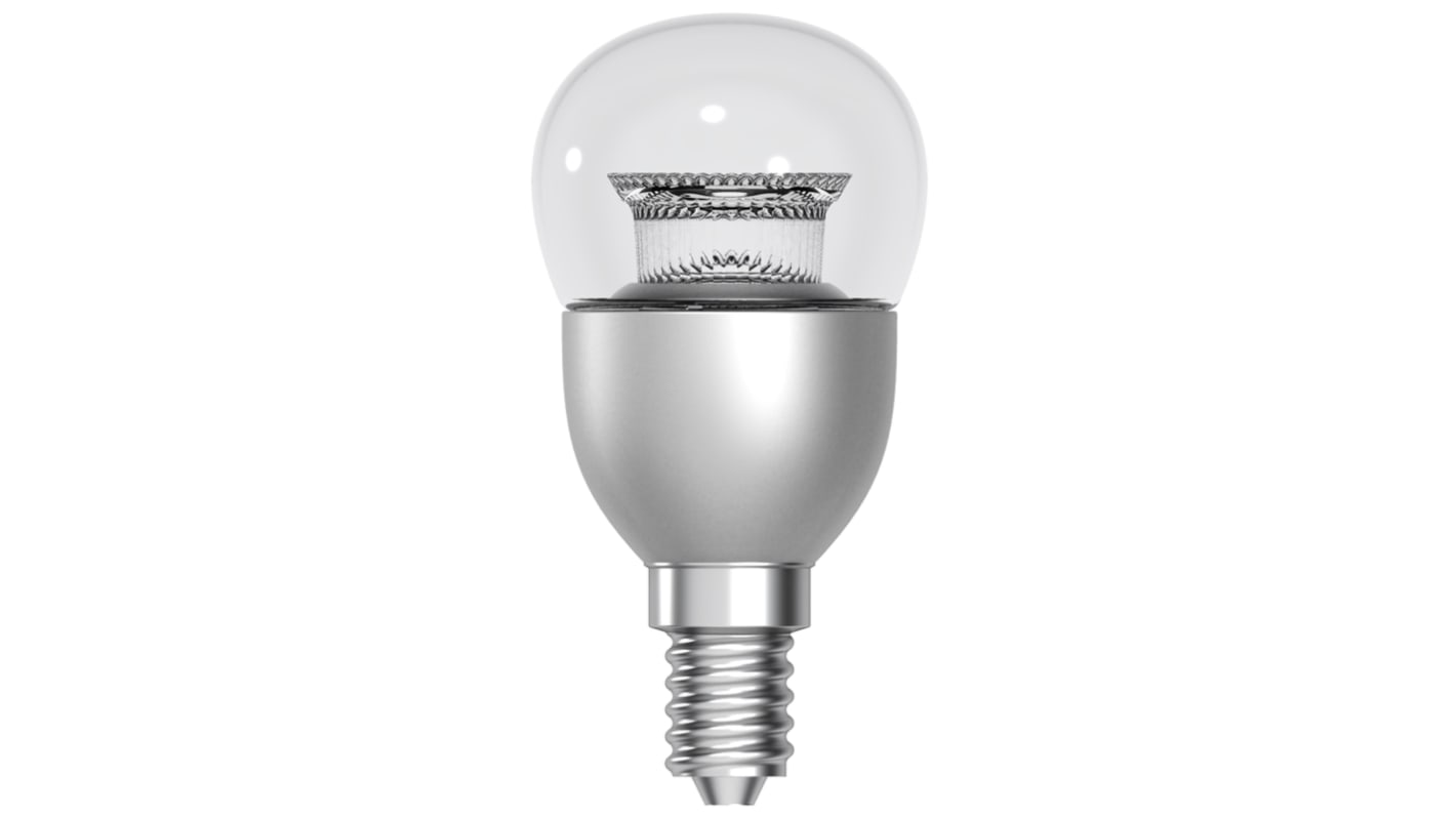 GE, LED, LED-Lampe, Kolbenform dimmbar, 6 W / 230V, 470 lm, E14 Sockel, 2700K warmweiß