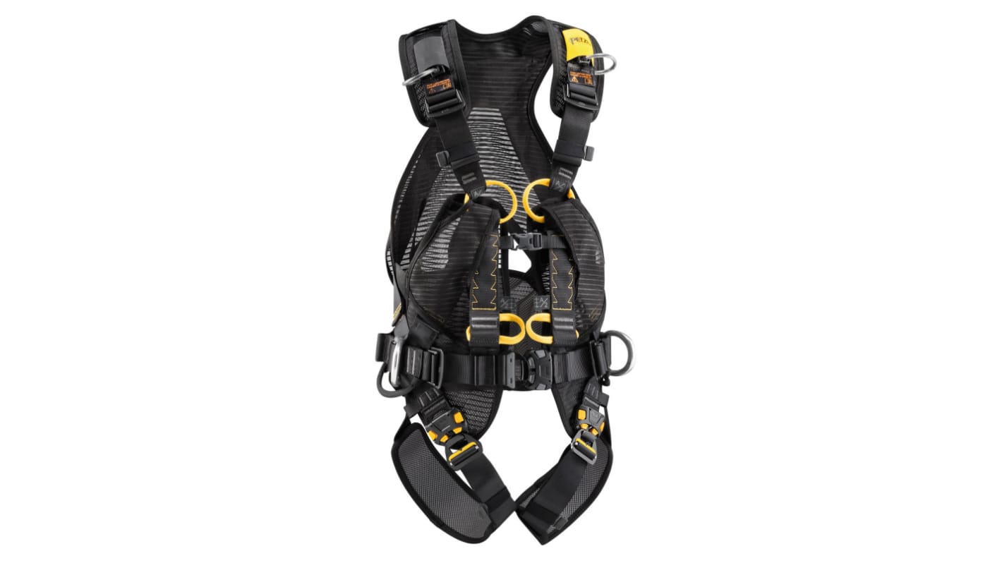 Petzl Faldsikringssele med seletilslutning Front, Bag, Sider