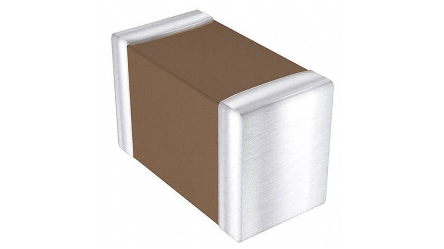 Condensatore ceramico multistrato MLCC, AEC-Q200, 0402 (1005M), 10pF, ±0.25pF, 50V cc, SMD, NP0 (C0G) valori ESR ultra