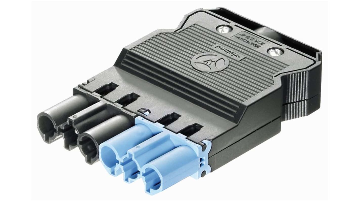 92.968.0358.1 | Wieland GST18i6 Series Male Connector, 6-Pole, Male ...
