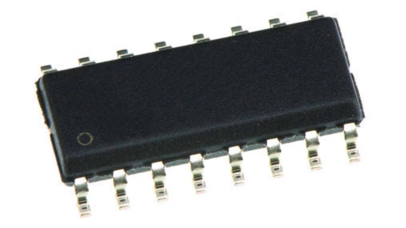 HEF4049BT,653, Puffer, HEF, Egybemenetes, Invertáló 16-tüskés SOIC