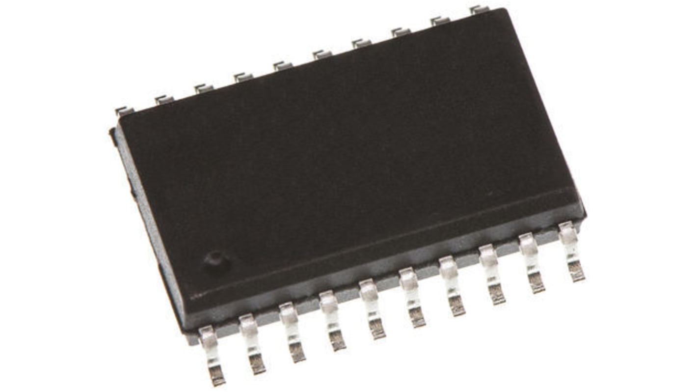 Octuple Circuit intégré pour bascule, 74HCT, Bascule type D SOIC 20 broches