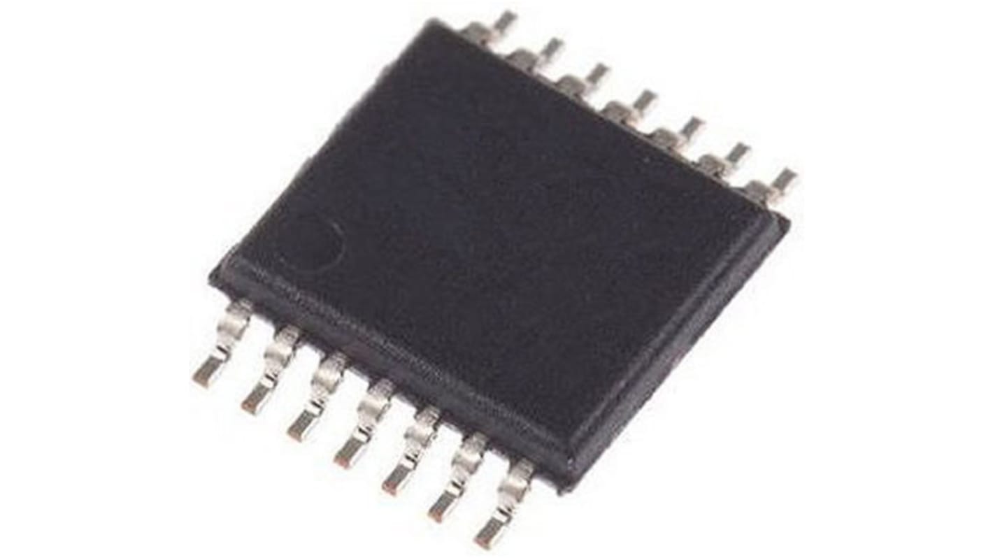 Inverter 74LVC14APW,118 2-elem/chip, Invertáló Schmitt-trigger, 74LVC, Egybemenetes, 14-tüskés, TSSOP Igen