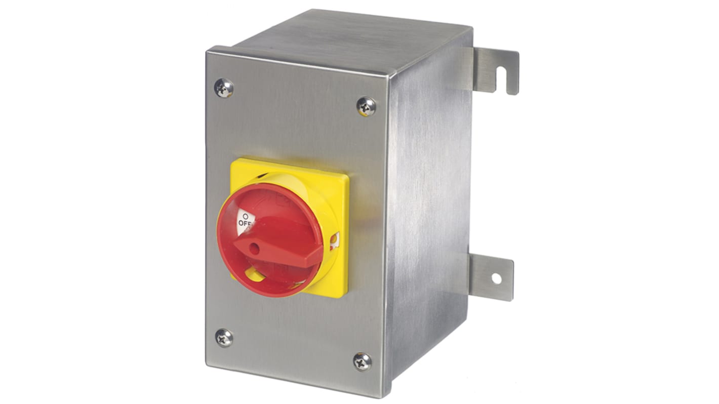 Interruptor seccionador, 4P, 4 NA, Corriente 32A, IP65