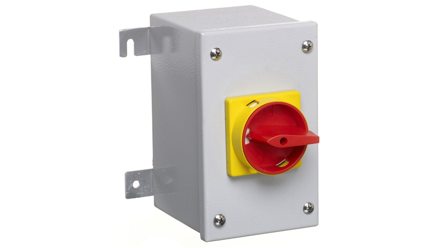 RS PRO 4P Pole Panel Mount Isolator Switch - 32A Maximum Current, IP65