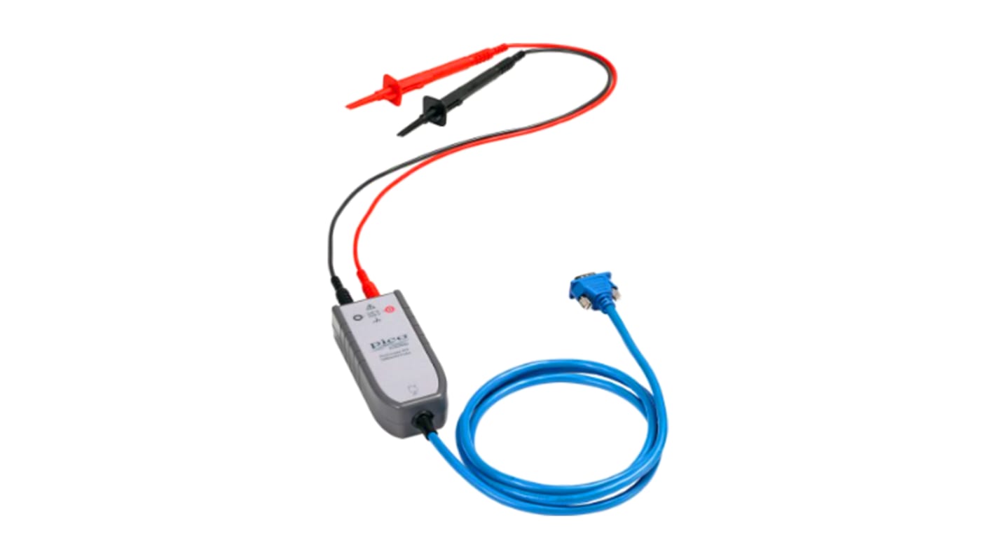 Pico Technology PicoConnect Series 442 Oscilloscope Probe, Differential Type, 10MHz, 1:25, D9 Connector Connector